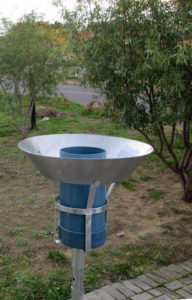 Dust fallout monitoring equipment - dust buckets - RSPM - Cape Town, South Africa